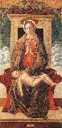 BELLINI, Giovanni Madonna Enthroned Adoring the Sleeping Child jhkj oil painting reproduction
